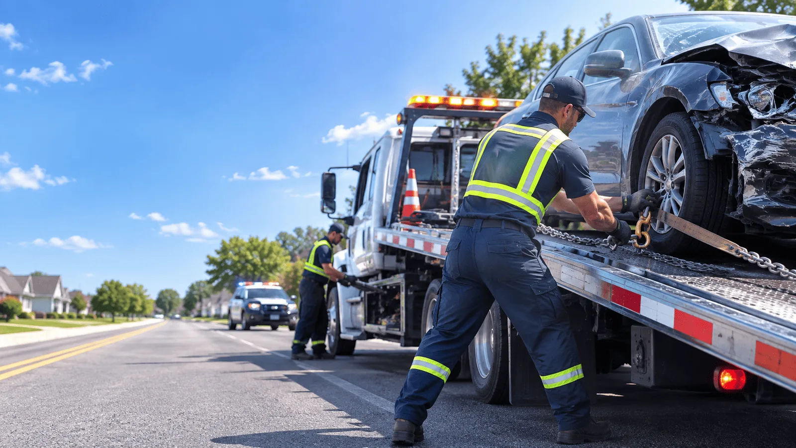 Accident Towing Service in Cambria, IL near me